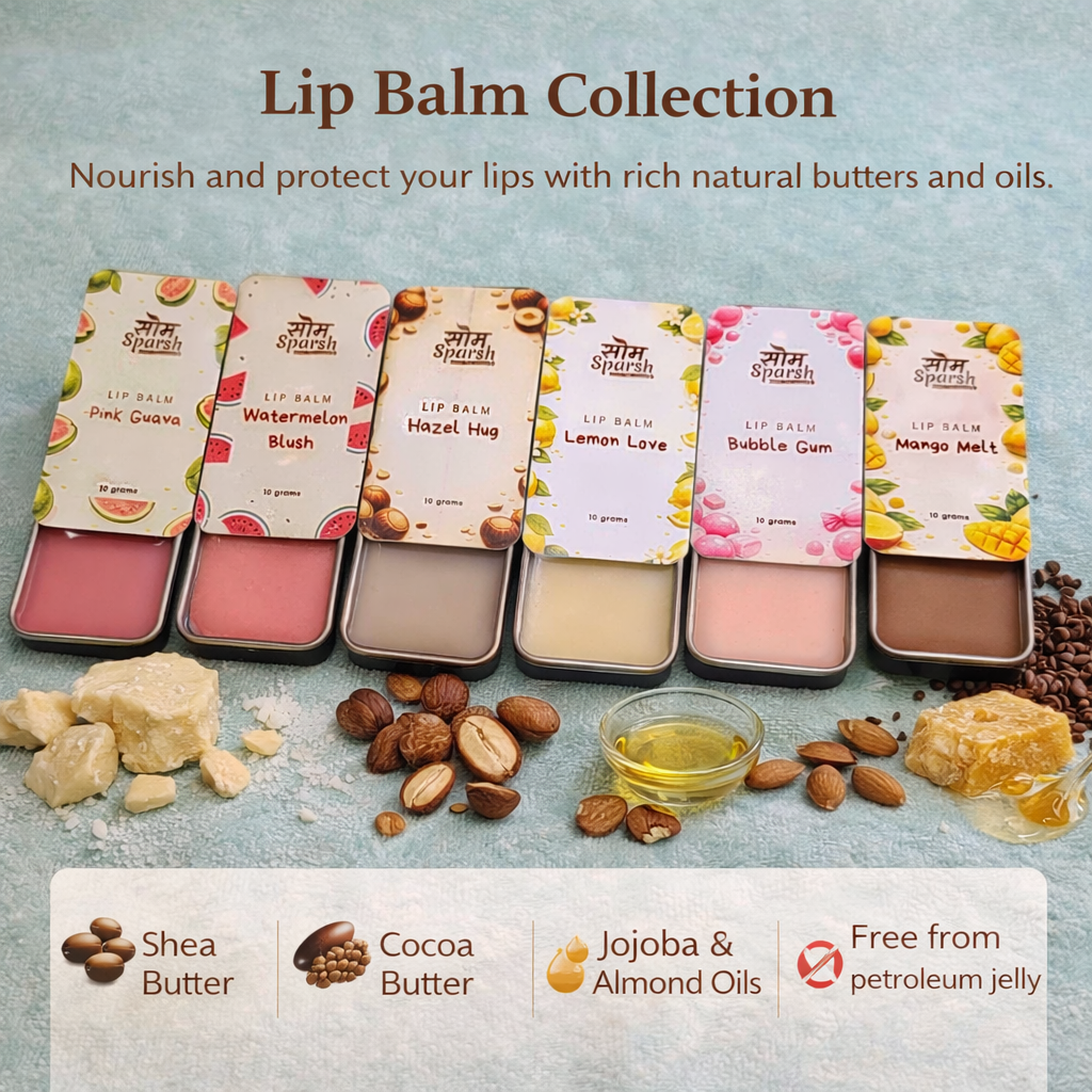 Soft Lips, Naturally | Som Sparsh Lip Balm Collection